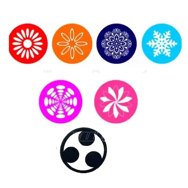 

2sets/lot 25 Out Diameter 18 Inner Diameter Custiomized 380W 19R Glass Gobo