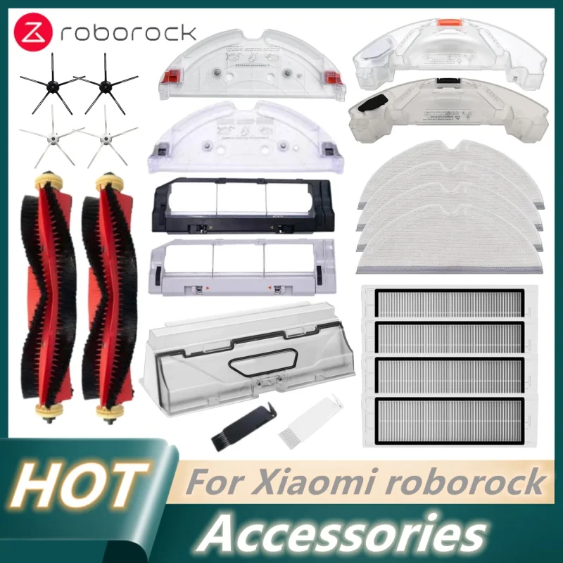 Roborock S5 Max S50 Max S55 Max S6 Maxv Hepa Filter Zij/Hoofdborstel Watertank Lade Dweil Stofdoos Stofzuiger Accessoires