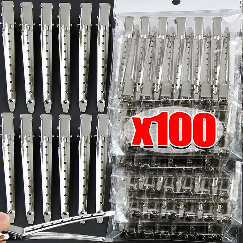 

Женские зажимы для ухода за волосами, металлические стальные парикмахерские зажимы для секционирования, зажимы для парикмахерской, инструменты для укладки волос, пушистая заколка для волос