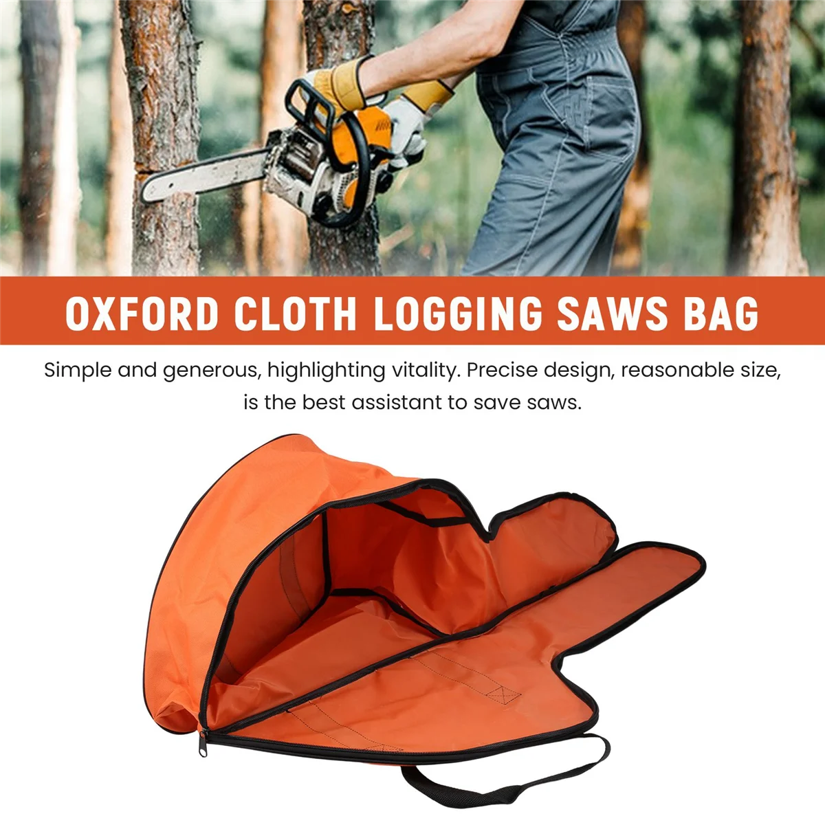 IN  Stock~Chainsaw Chain Saw Carry Bag Case Protective Holdall Box for 12inch/14inch/16inch Saw