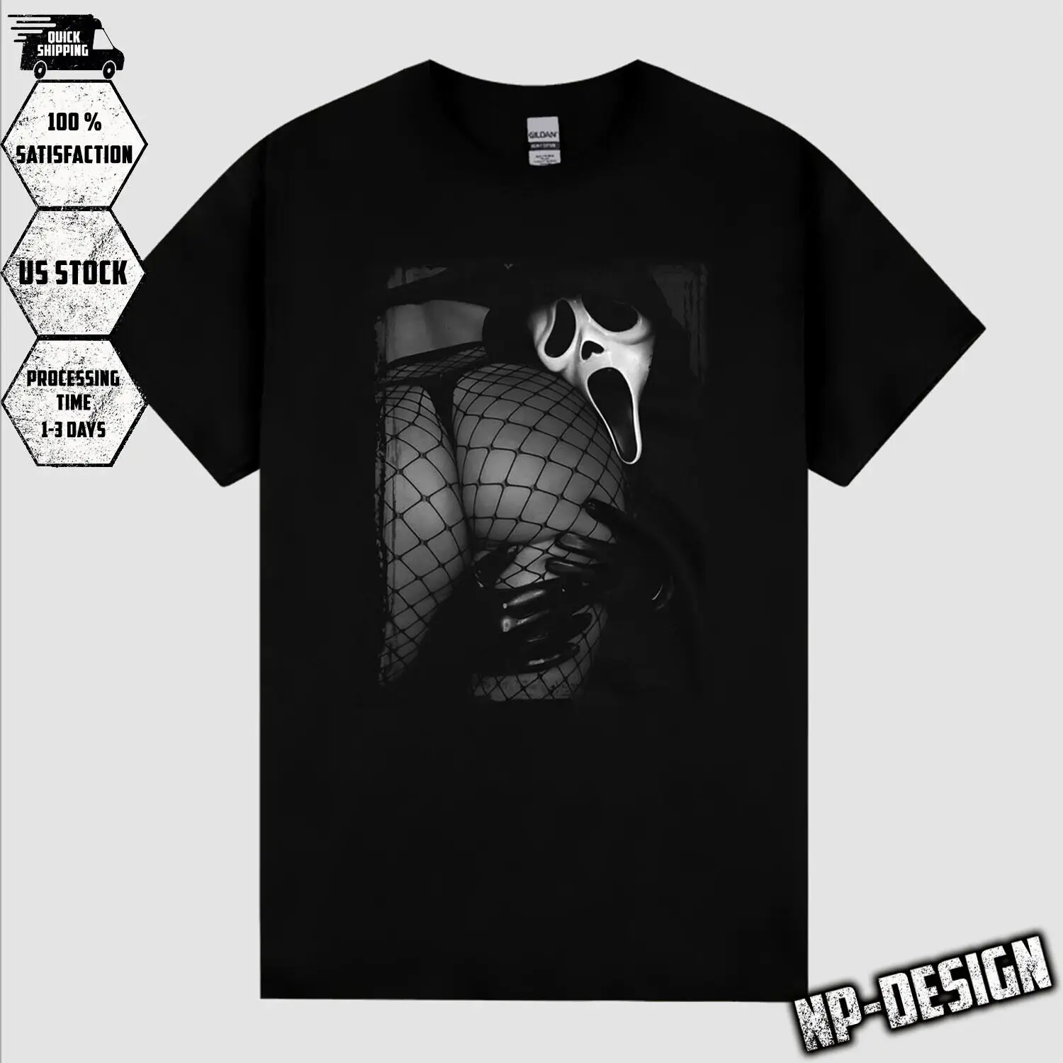 

HOT!! Halloween Horror T-shirt S-3XL - Black Color