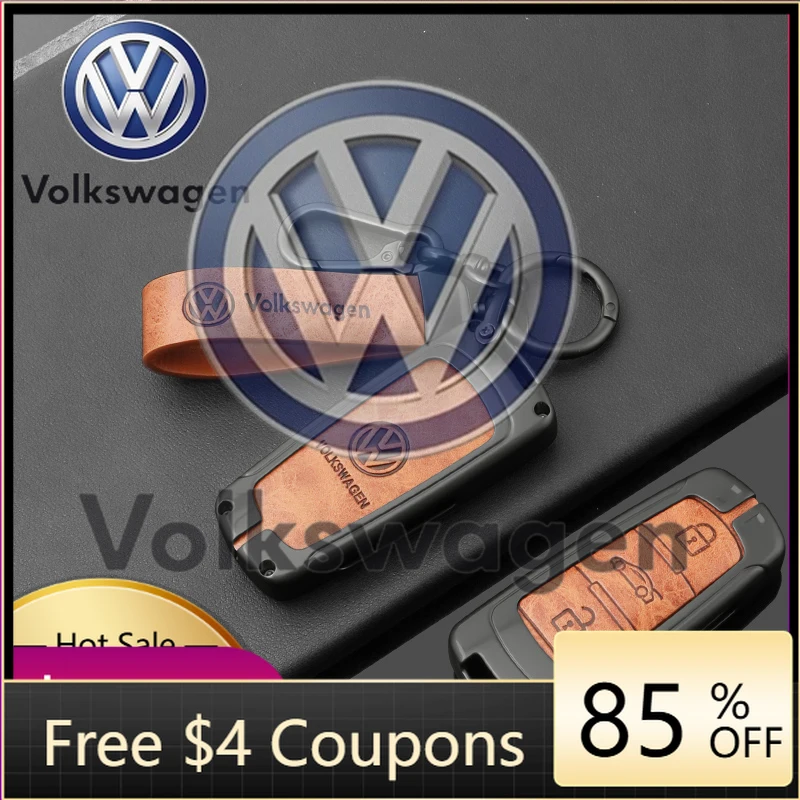 

Car Sticker 2026 Hot Styling Mouldings For VOLKSWAGEN VW New Zinc Alloy Car Key Case Cover For Volkswagen VW CC Passat B6 B7 Pas