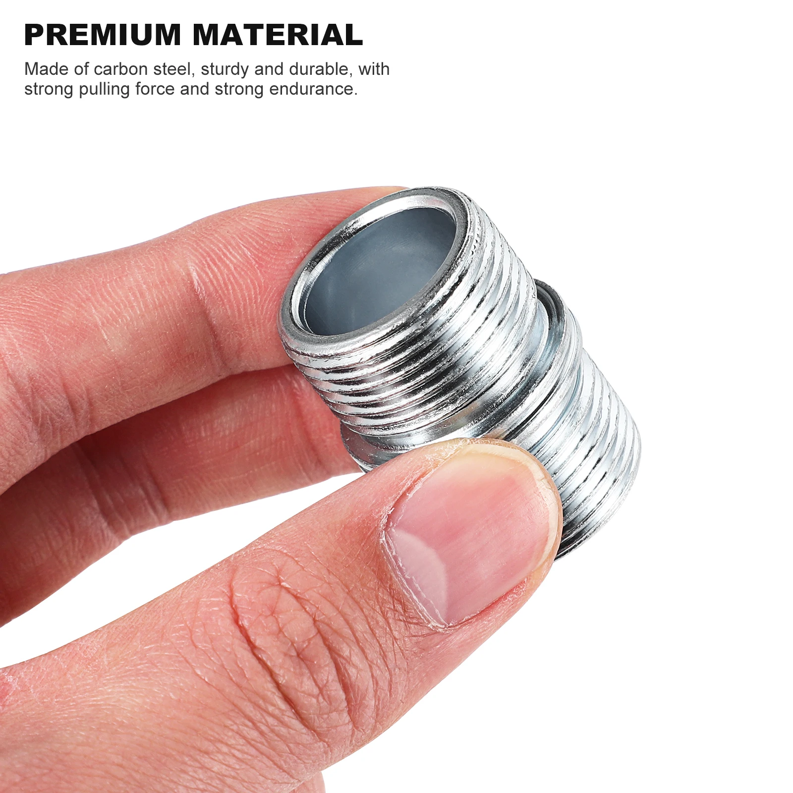 

4pcs Double Slot Connector Nut 25mm Replacement for Storage Shelves Strong Rust Resistant Shelf Support Connectors Hardware