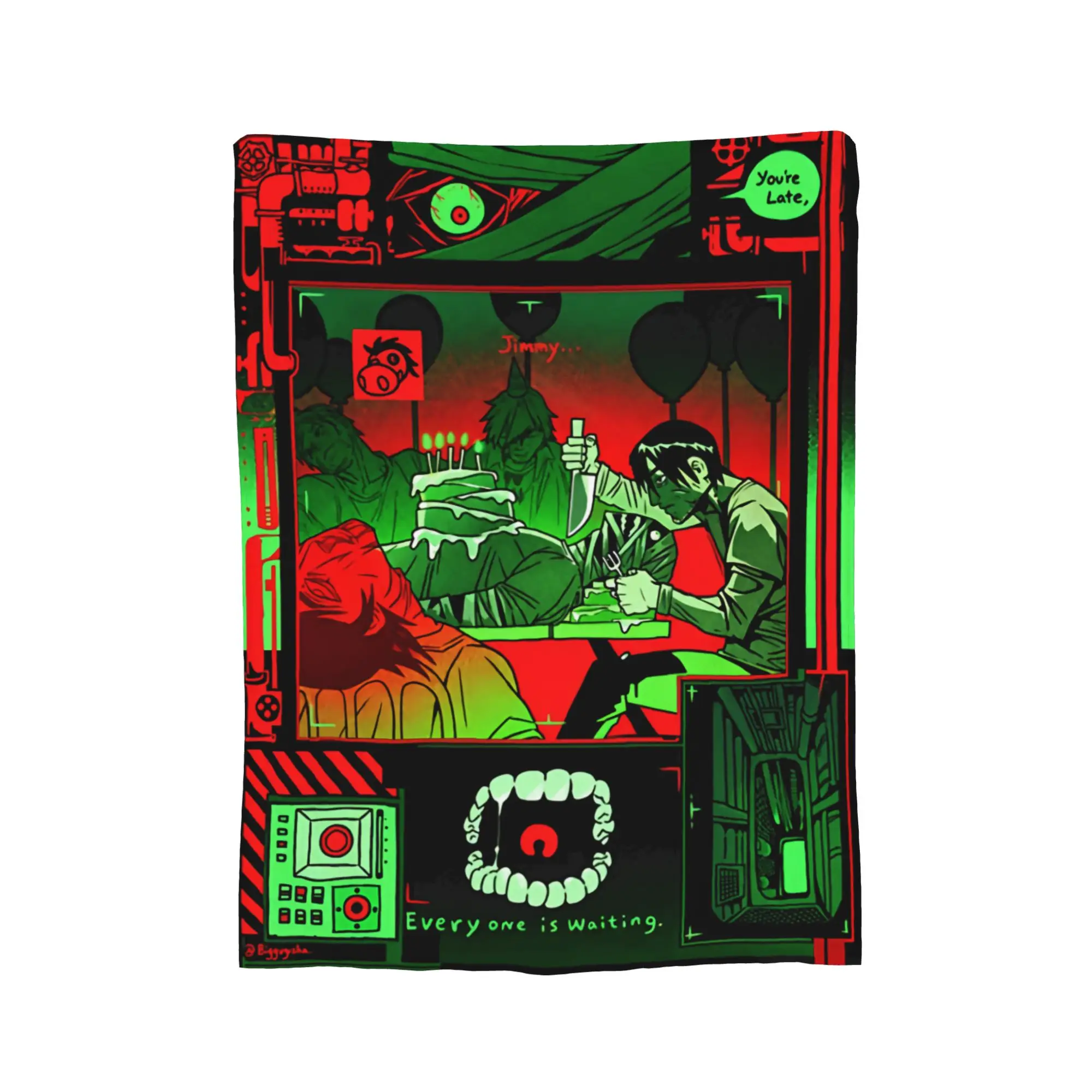 Mouthwashing  Psychological Horror Adventure Indie Game Blanket  Fleece Awesome Breathable Throw Blanket for Home Decoration