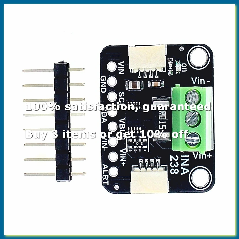 INA238 Current Voltage Power Monitor Module -20V to 85V for STEMMA QT/Qwiic-DT30