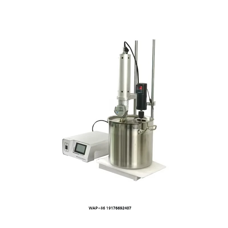 1000W 2000W Portable Small Capacity Ultrasonic Mixer Ultrasonic Processor Homogenizer Extraction Machinery for Nanoemulsion