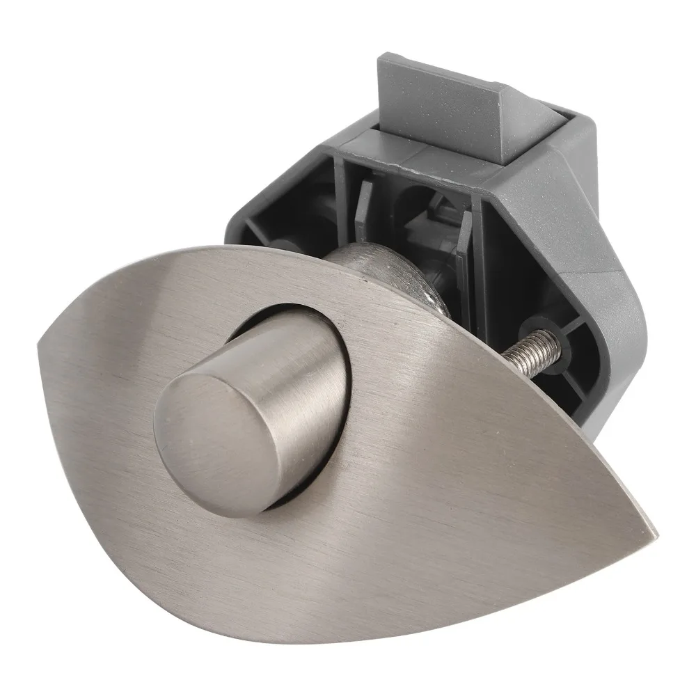 

Easy Installation 14-16mm Drawer Push Lock Button Lock Cabinet Door Lock Push Locking Device Marine Boat