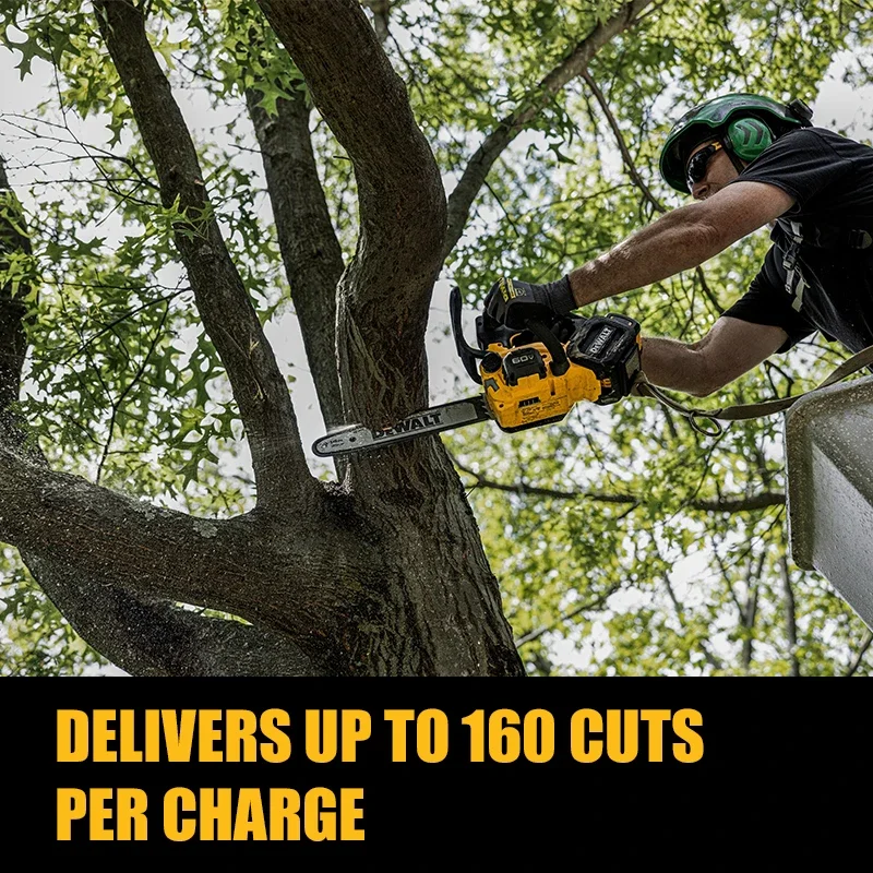 DEWALT DCMCST635 Brushless Cordless 35CM Top Handle Chainsaw 60V XR Flexvolt Garden Lithium Power Tools