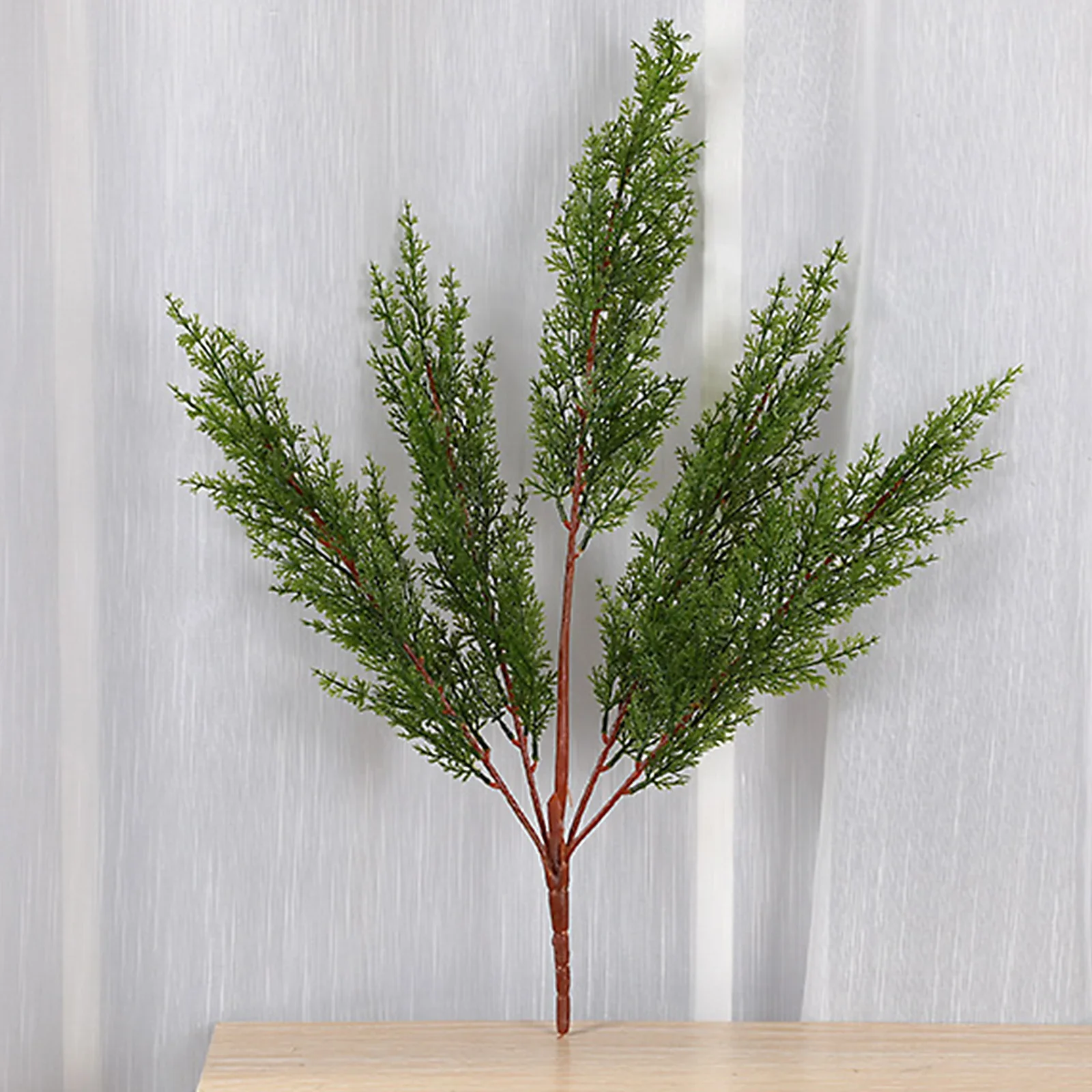 

Household Flower Arrangements Imitation Plants Cypress Artificial Leaves Home Decoration Accessories Simulation Blade