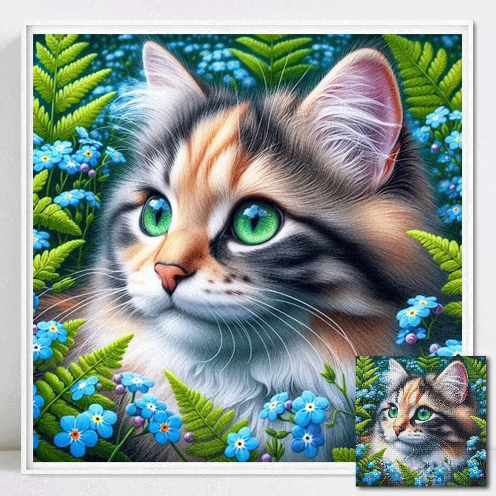 Cat Diamond Paintin…