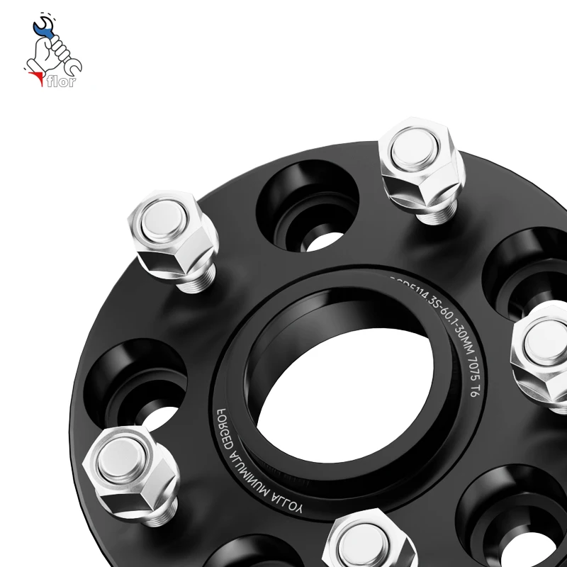 For Geely Jiaji atlas BMA X6 EMGRAND Wheel Hub Flange Plate Wheel Spacers Hub widened Adapter Kit Wheel Hub Widening Gasket