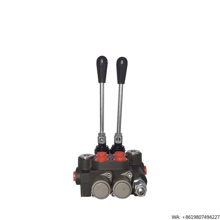 ZT-L12F-OT P40 P80 Wholesale Hydraulic Spool Valve, Hydraulic Joystick Control Valves Manual Monoblock Valve