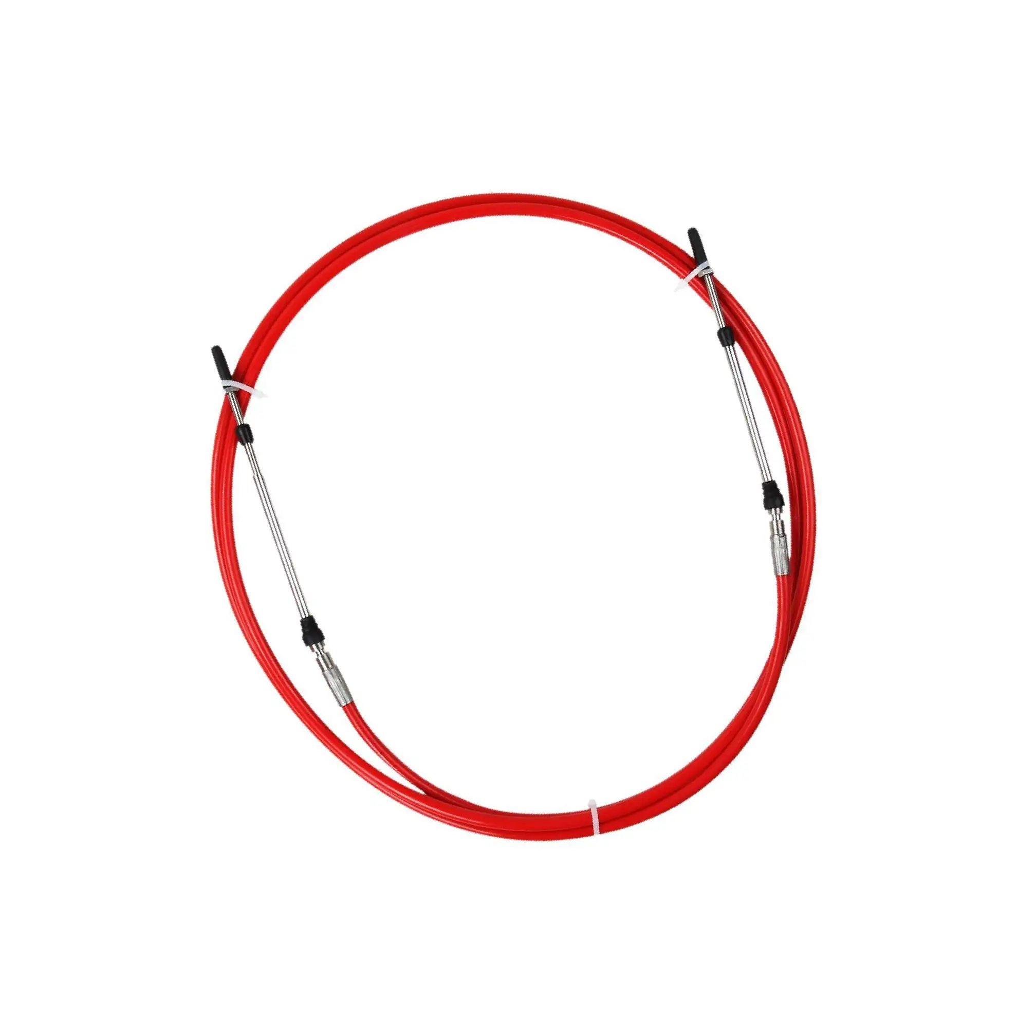 

Universal Throttle Cable for Marine Boat Motor Control Lever Red 18 FT