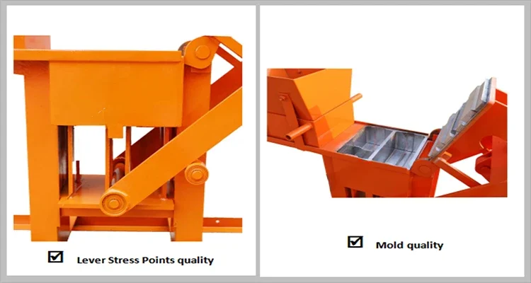 آلة صنع الطوب المصنوعة يدويًا / آلة صنع الطوب الأدوبي