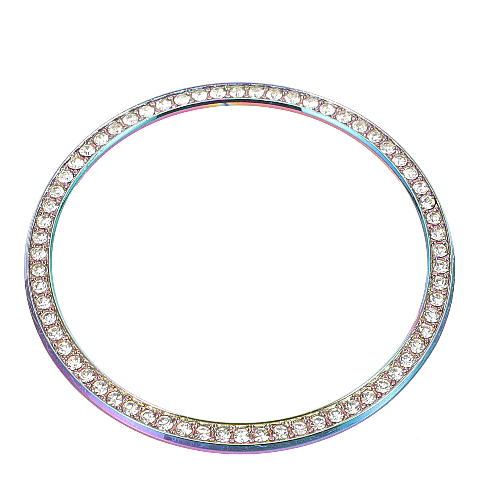 Rhinestone Bezel 42Mm Bling Surface Ring Replacement For Smartwatch Watch Frame Bezel Ring 42Mm Watch Accessories
