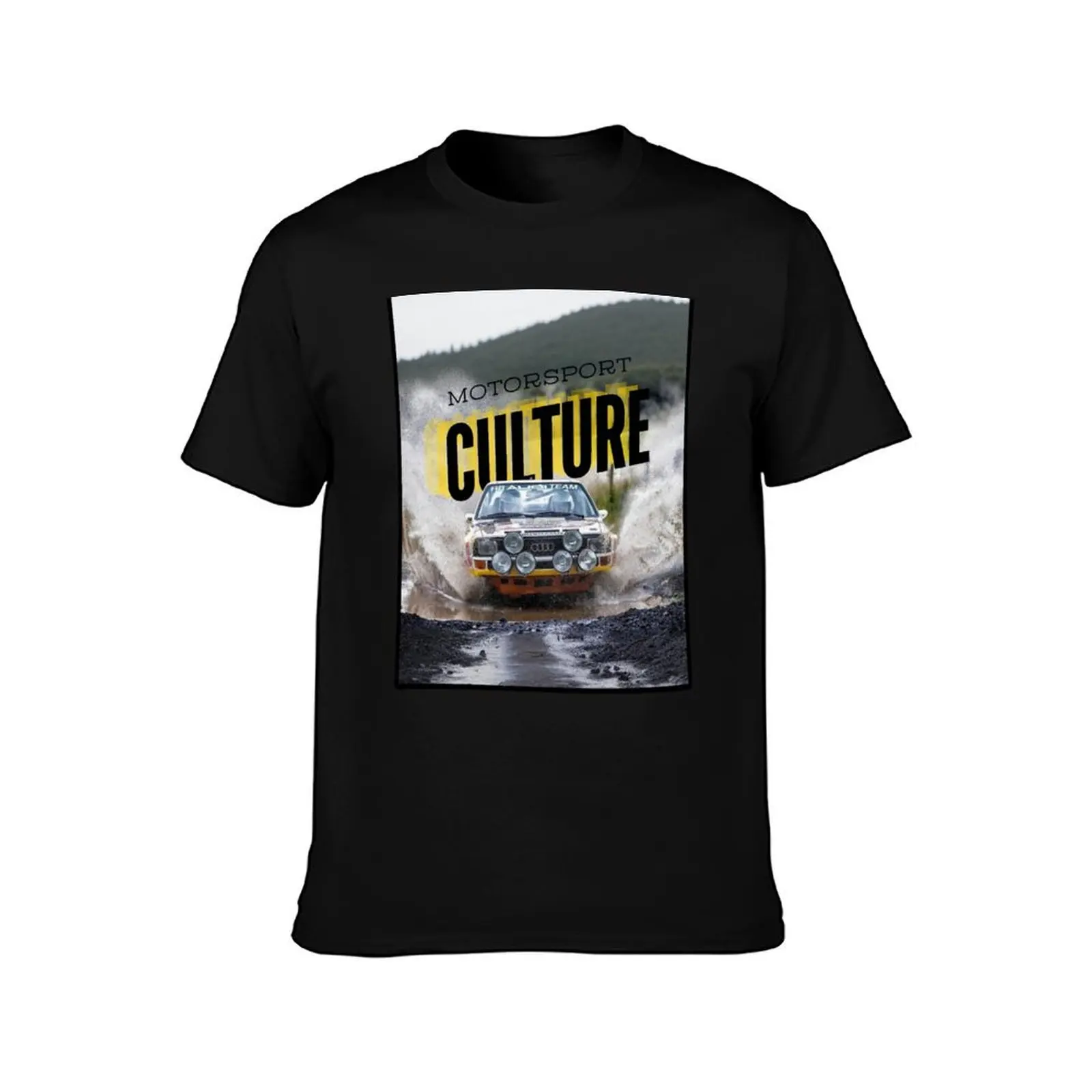 Motorsport Culture Group B T-Shirt Sweat Absorbing Sports Tee Shirt T-Shirt