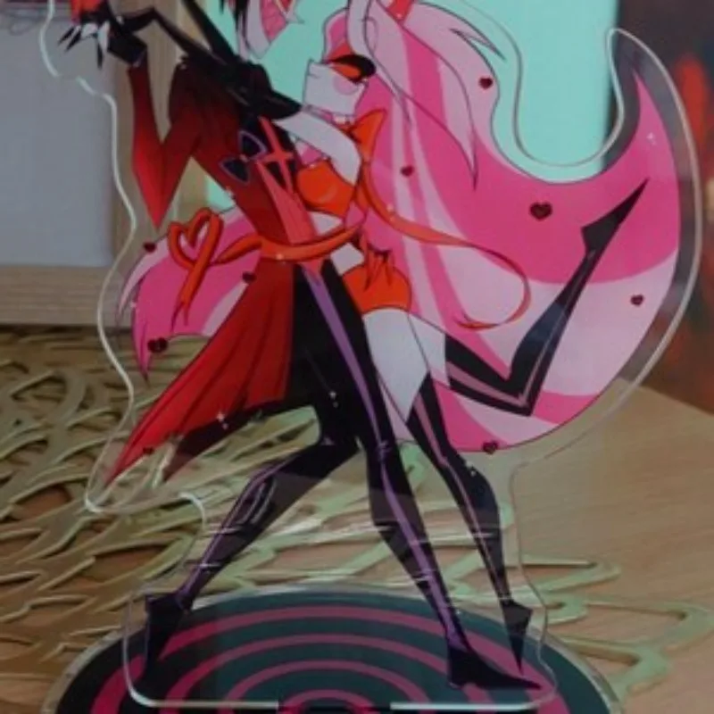 

Stand for Hazbin Hotel Charlastor Enchanting Goth Valentine Cartoon Figure Desktop Decoration Collectible Model Toy Gift