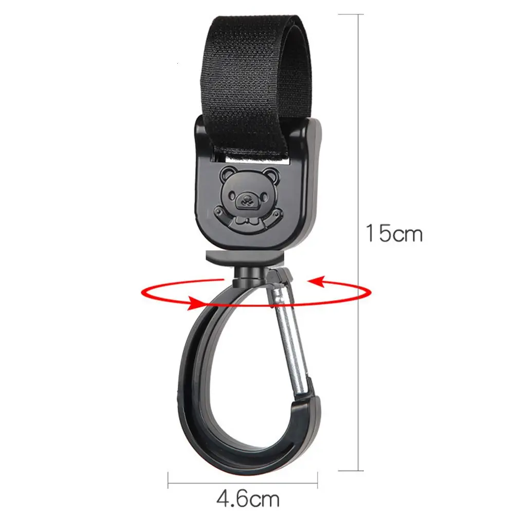 360 Degree Wheelchair Organizer Stroller Accessories Baby Bag Stroller Hooks Bag Hanger Baby Hanger Hooking Up Pram Hooks
