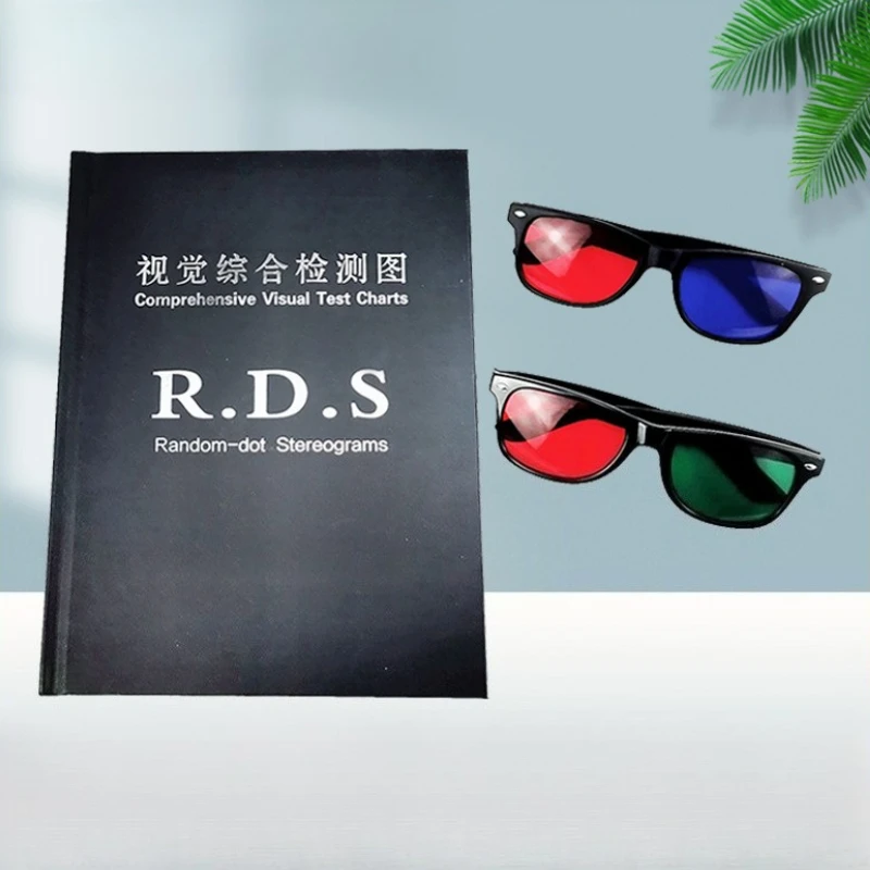 Visual Comprehensive Inspection Diagram RDS Stereoscopic Vision Examination Diagram Third Level Visual Function Color Blindness