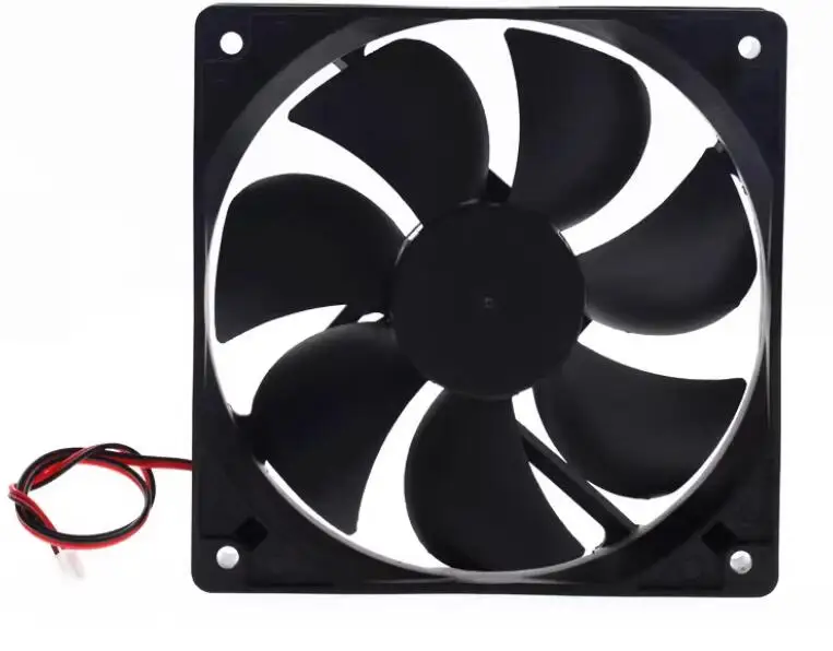 YTD301225B DC 30V 0.23A 120x120x25mm 2-Wire Server Cooling Fan