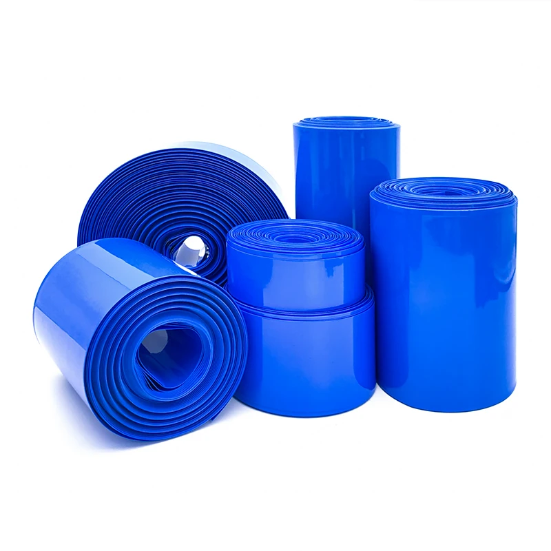 

Width 30/35/40/50/60/70/80/100~320mm PVC Heat Shrink Tube 18650 Lip Battery Pack Insulated Film Wrap lithium Case Cable Sleeving