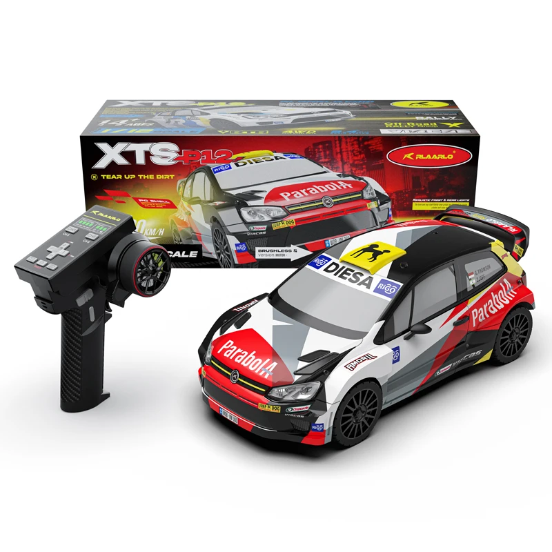Simulazione di Lello Xts P12 Rally Car 1:12 Professionale Rc 2.4g Telecomando a scala intera Quattro ruote motrici Off Road Drift Racing