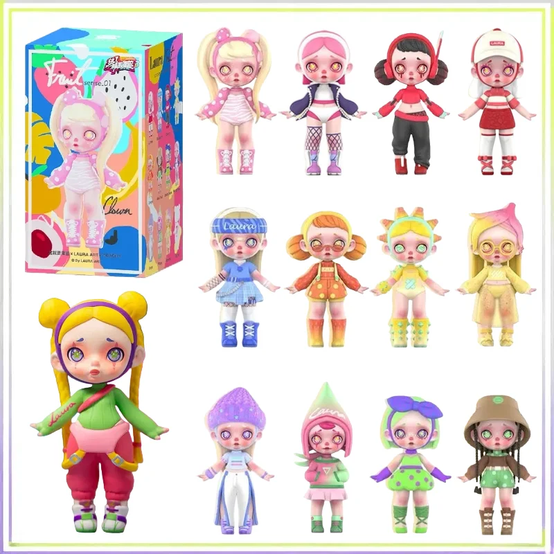 

Оригинальная модная фруктовая вечеринка серии, слепая коробка, игрушки, модель подтверждения стиля, милая аниме-фигурка, загадочная коробка-сюрприз, подарок на день рождения