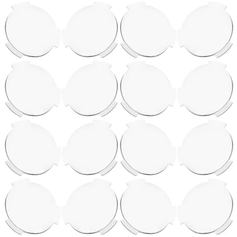

30pcs Vr Glasses Lens Plastic 3D Glasses Lens Replacement Light- Diy Accessories For Virtual Reality Devices