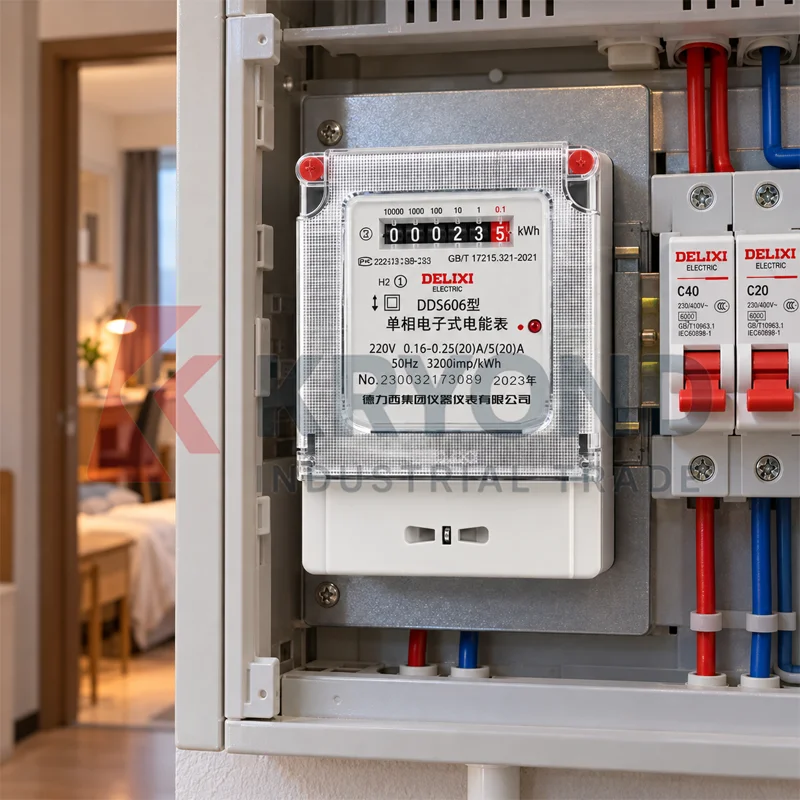 DELIXI มิเตอร์วัดพลังงานไฟฟ้าแ - Diy Electronics Shop บทวิจารณ์และราคา