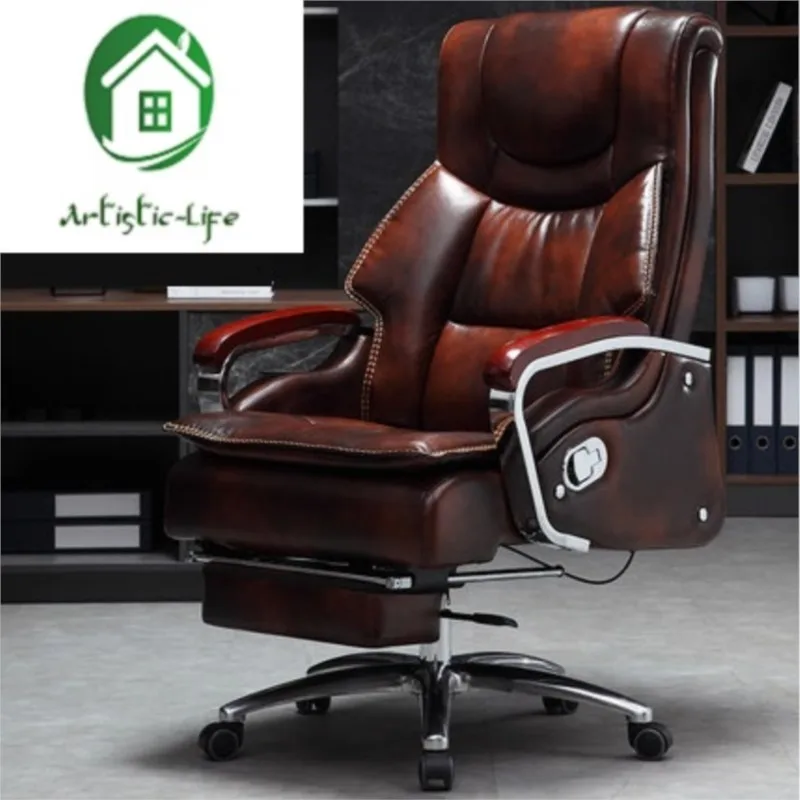 ArtisticLife Business Lying Nap Office Chair Massage Executive Chair Comfortable Sitting Computer Chair Free Shipping