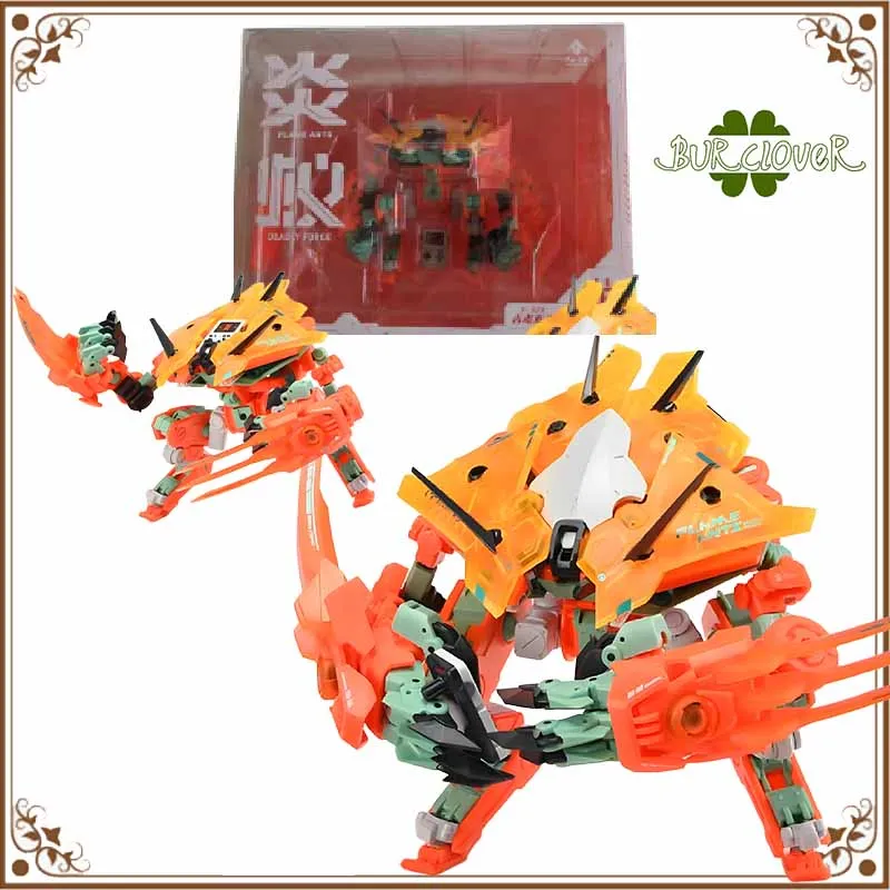 

Earnestcore Craft Original ROBOT BUILD RB-05C FLAME ANTS Anime Action Figures Toys For Boys /Girls /Kids /Christmas Gift