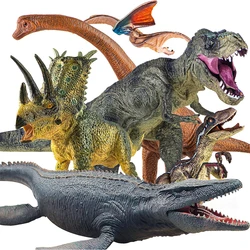 Prehistoryczny świat dinozaurów jurajskich Pterodaktyl Saichania zwierzęta Model figurki pcv wysokiej jakości zabawka dla dzieci prezent