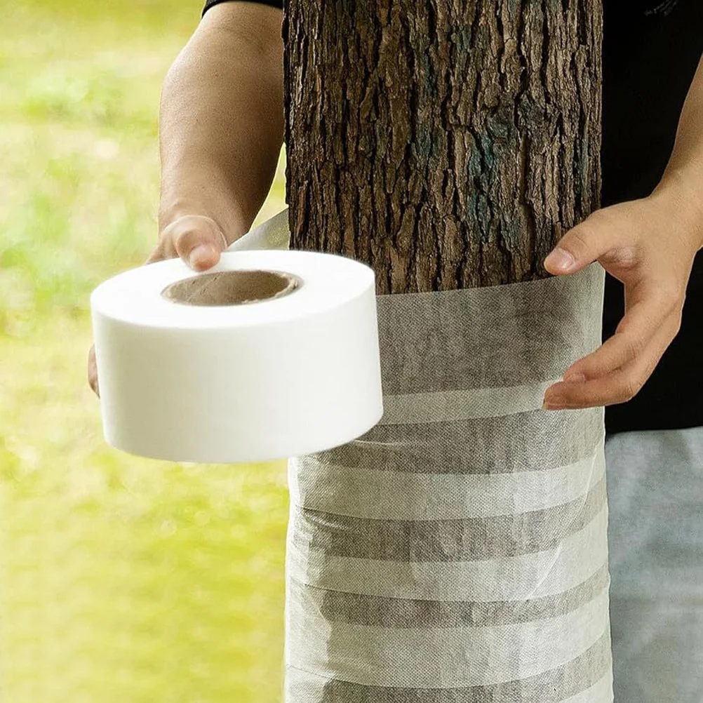 1 rouleau de Protection d'arbre, enveloppe Flexible, résistante à l'hiver, garde de tronc d'arbre pour arbres fruitiers, bande de Protection contre le froid pour plantes de jardin