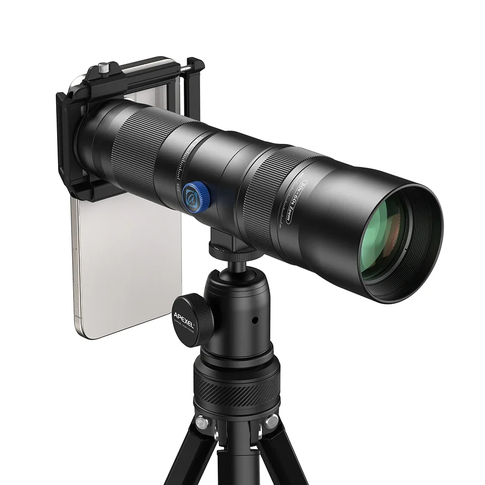 

30X 50X 20-60X Telephoto HD Telescope Cell Phone Monocular Telescope Phone Lens Monoculars Zoom Kit with Triangle Bracket