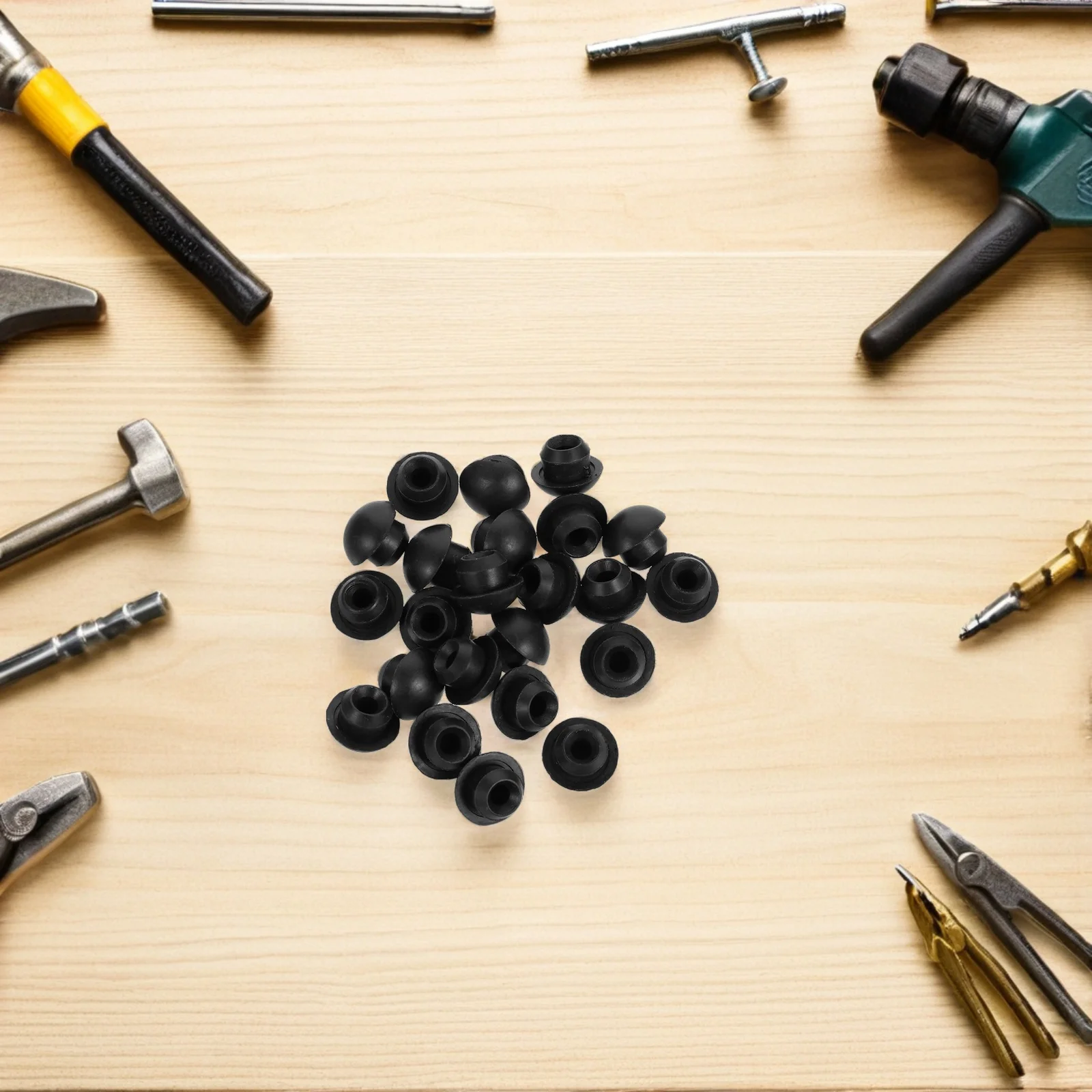 

40Pcs Rubber Jack Plug High Sealing Performance Hydraulic Horizontal Floor Jack Oil Reservoir Filler Oil Filler Plugs