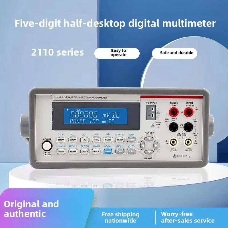 Tektronix Keithley 2110-120-Gpib Digital Multimeter 5-Bit Half-Dual Display 0-1000V/0-30A Dustproof Industrial Use Electronic