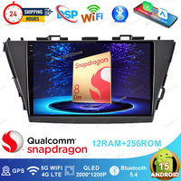 Android 15 Car Radio For Toyota Prius Plus V Alpha 2012 2013 2014-2017 Viedo Player Golf 6 Auto Steering Wheel Cover Dash Cam BT