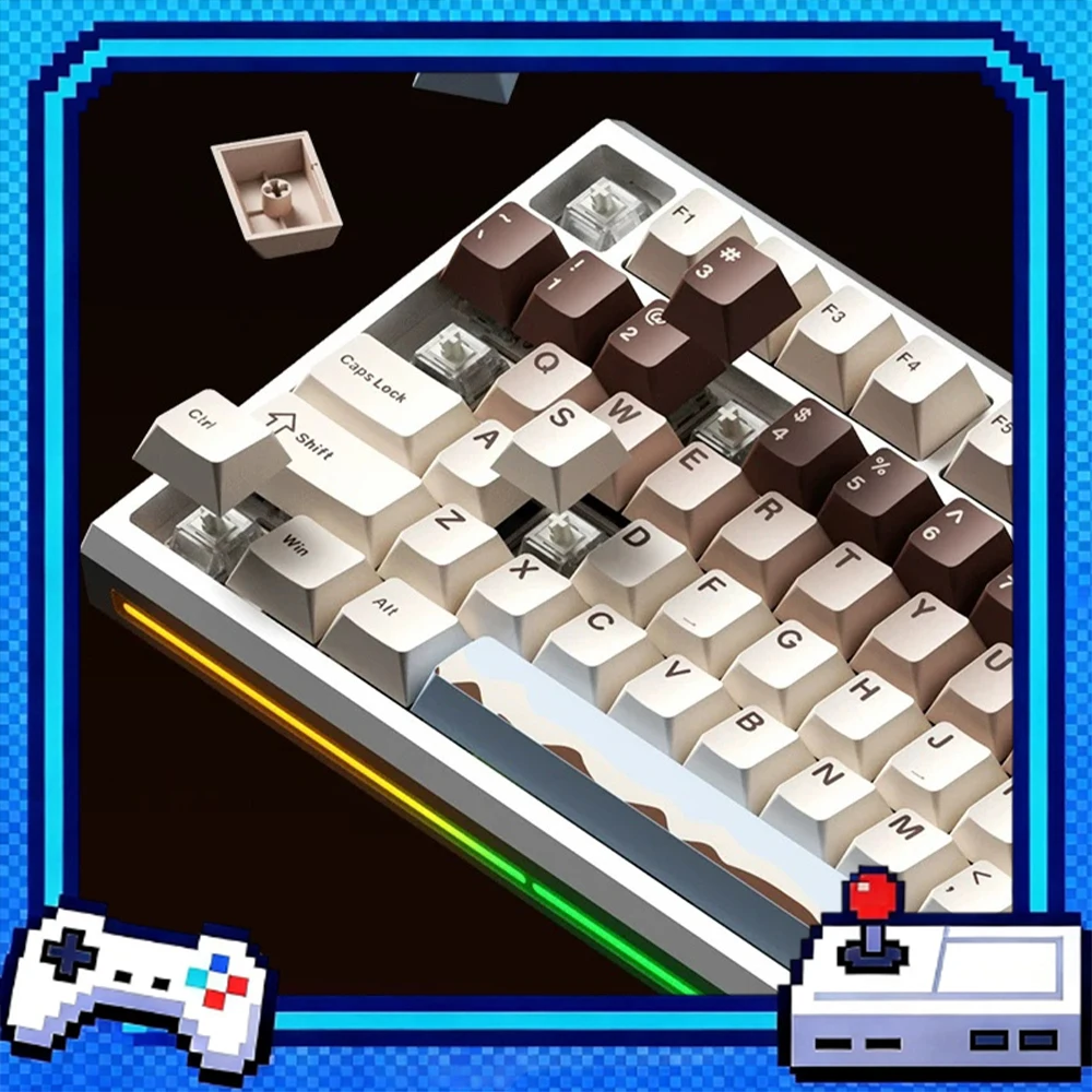 WEIKAV NUT108 108-Key Tri-Mode Aluminum Mechanical Keyboard Hot-Swappable RGB For Gifts
