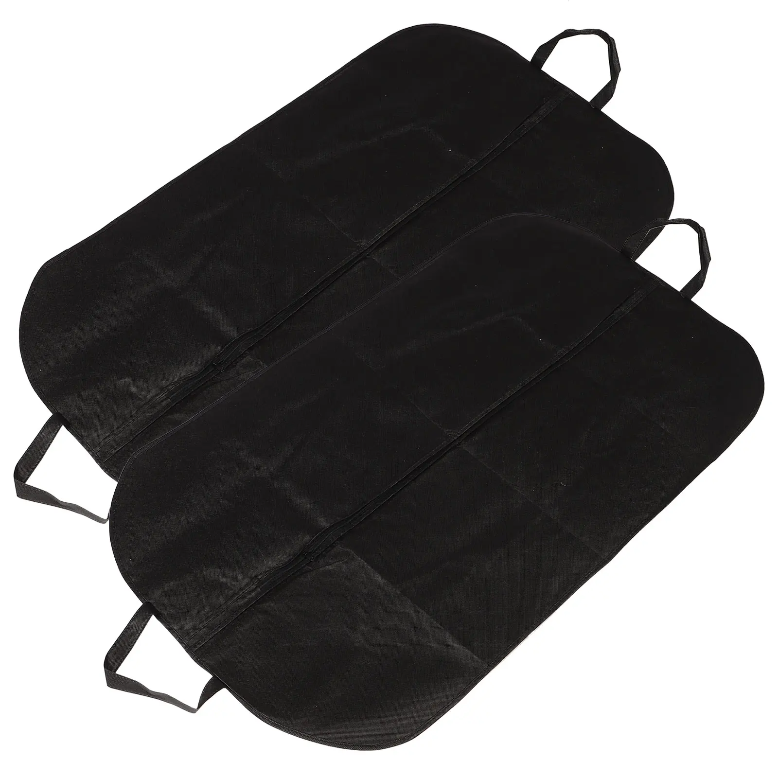 

2 Pcs Portable Dust Hood Storage Bag Garment Bags for Travel Clothes Suits Wardrobe Hanging