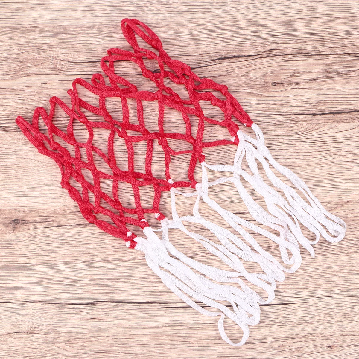 

Basketball Net for Sports Durable Polyester Polypropylene Red White Color Easy Install Multicolor Basketball Net