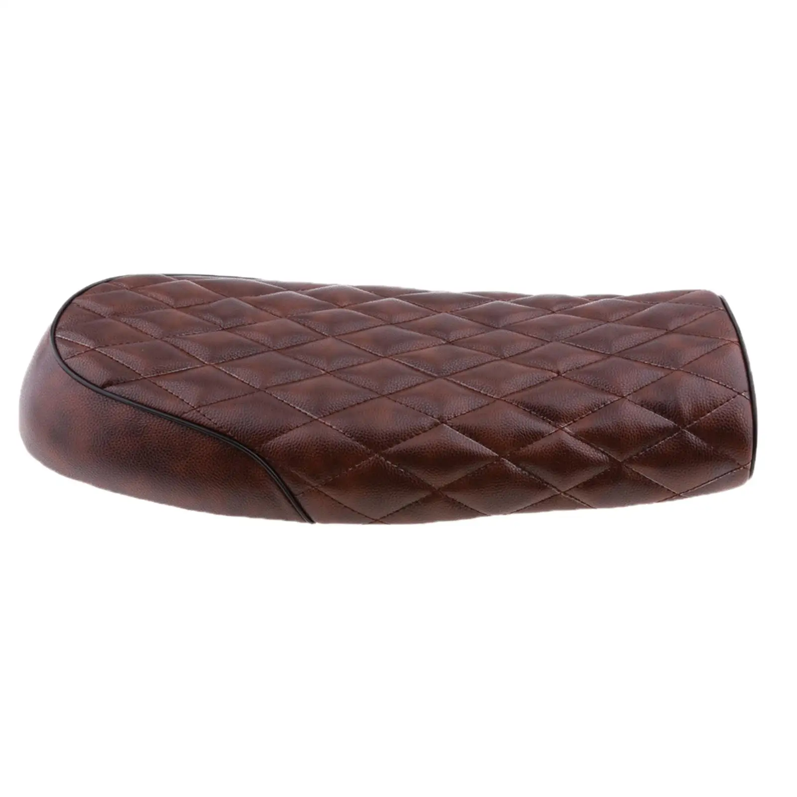 مقعد متسابق على طراز الشقي المسطح للدراجات النارية مع خياطة ماسية 0 0 0 CB550 CB750 #3