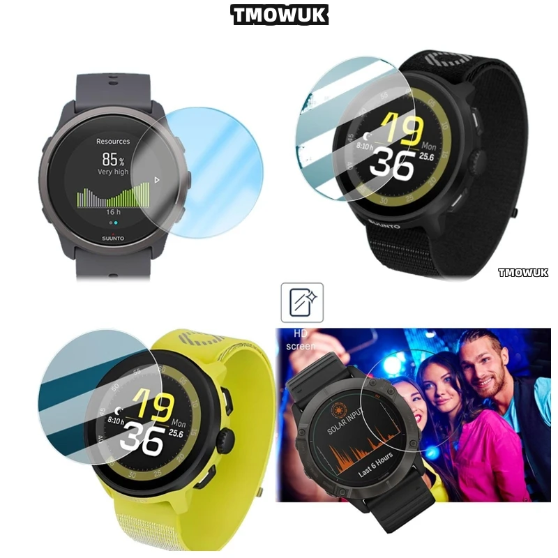 

For SUUNTO RUN 9H Anti-Scratch Film - Oleophobic Coating, Ultra HD Clear Protector