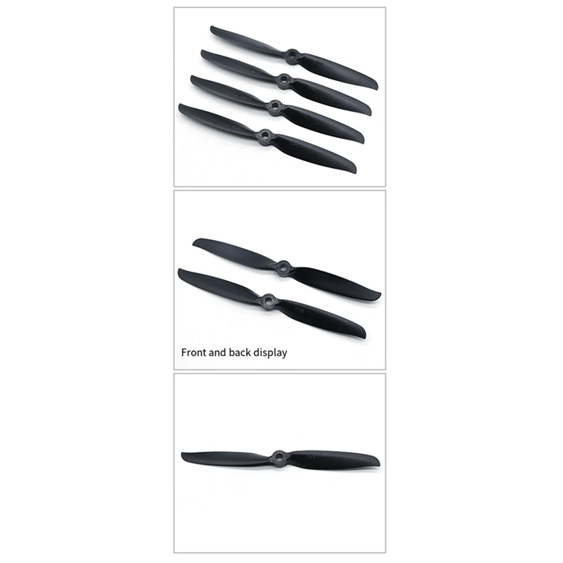 6040 Black Propeller RC Airplane 2450 Motor Special Accessories 6X4E High Speed Propeller