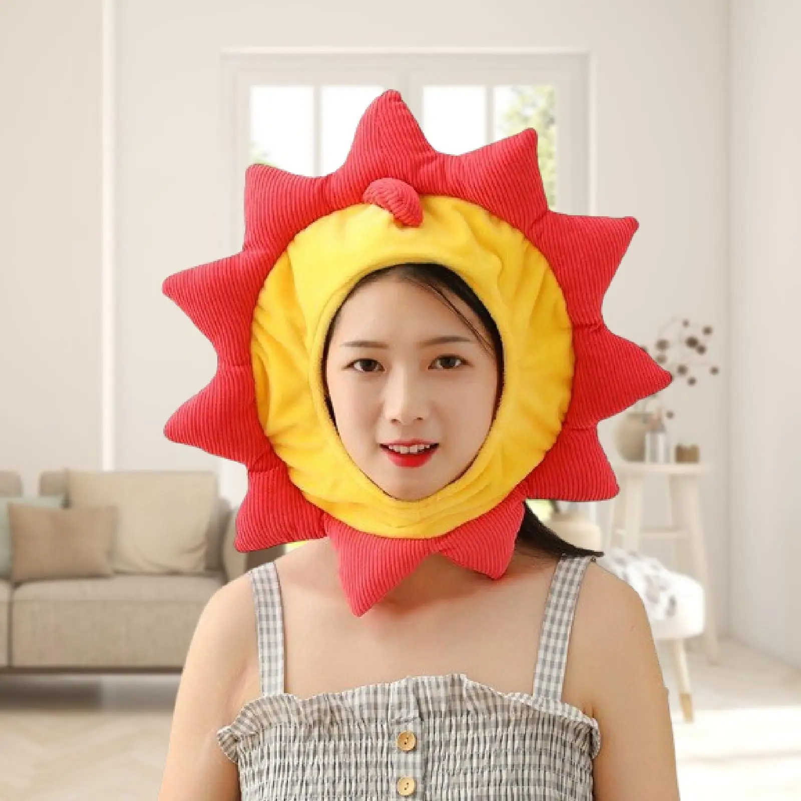 

Plush Hat Fancy Dress Novelty Decoration Costume Headgear for Festival Cosplay Role Play Holiday Party Favors Supplies