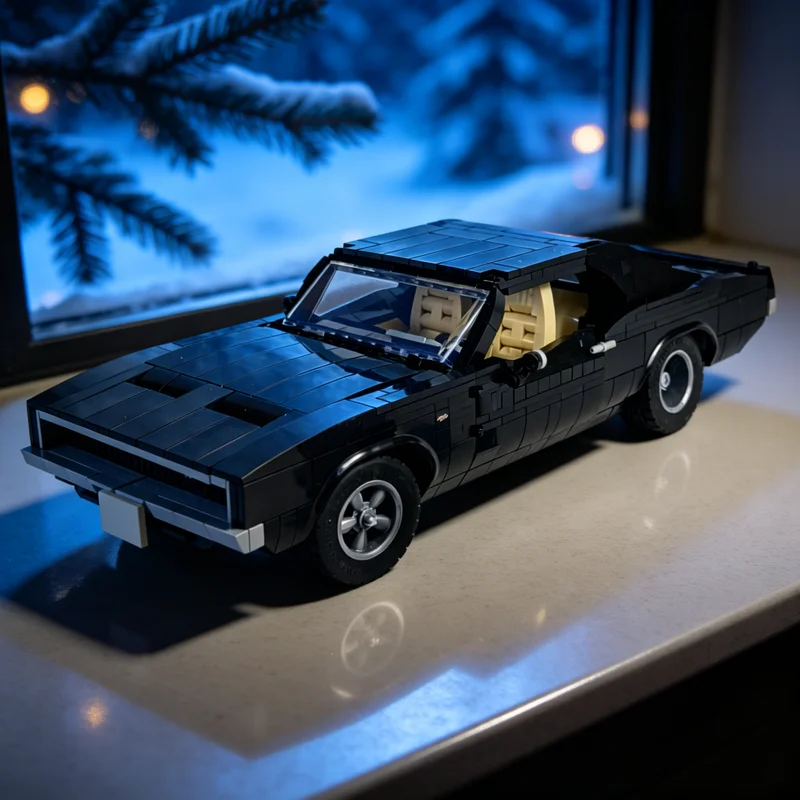 

Набор для сборки MOC Icons Charger Creator Expert (1661 деталь) – Коллекционная модель, креативный подарок, декор для рабочего стола, премиум-класс для детей и взрослых