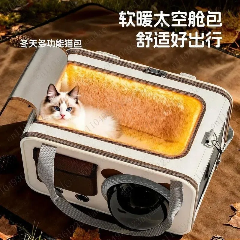 Cat Bag Going Out Portable Winter Cat Backpack Lightweight   Bag Puppy Dog Pet Bag