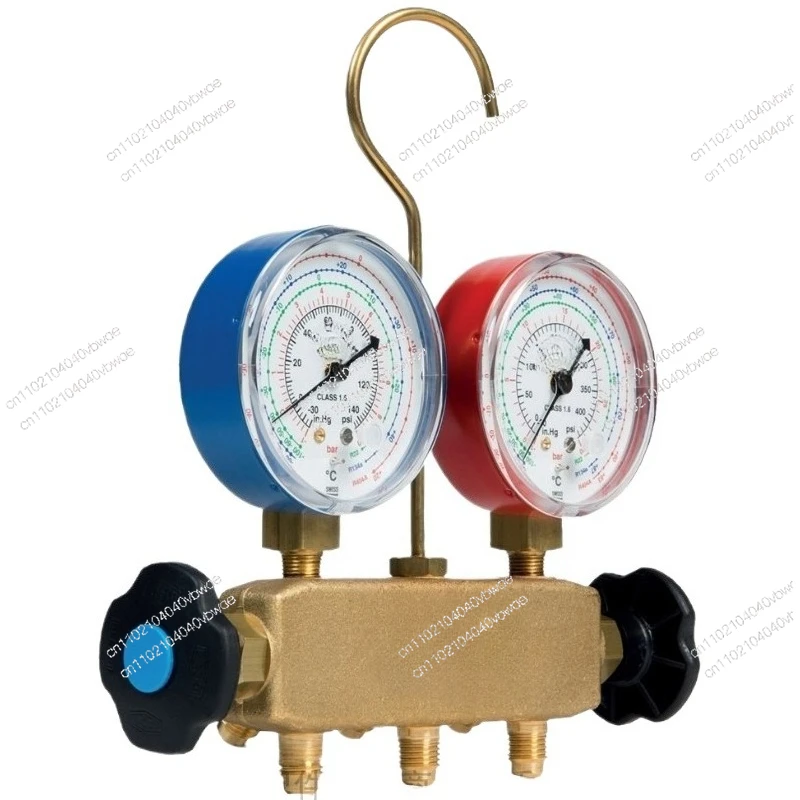 Media Pressure Gauge Set APEX-3 6 8-DS-R12-N R22 R134a