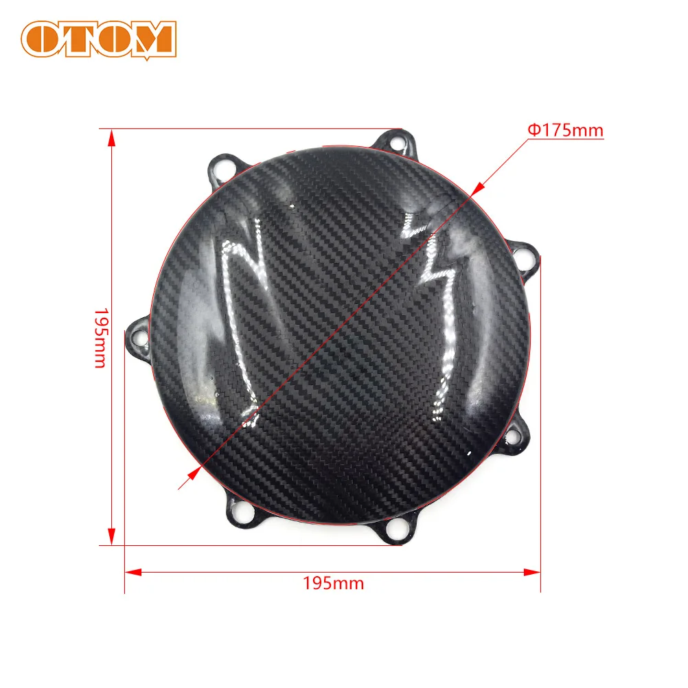 For KAWASAKI KX450 KX450X KX450SR Motorcycle Engine Case Crash Protection Carbon Fiber Clutch Cover-CC36 And Ignition Cover-Cl39