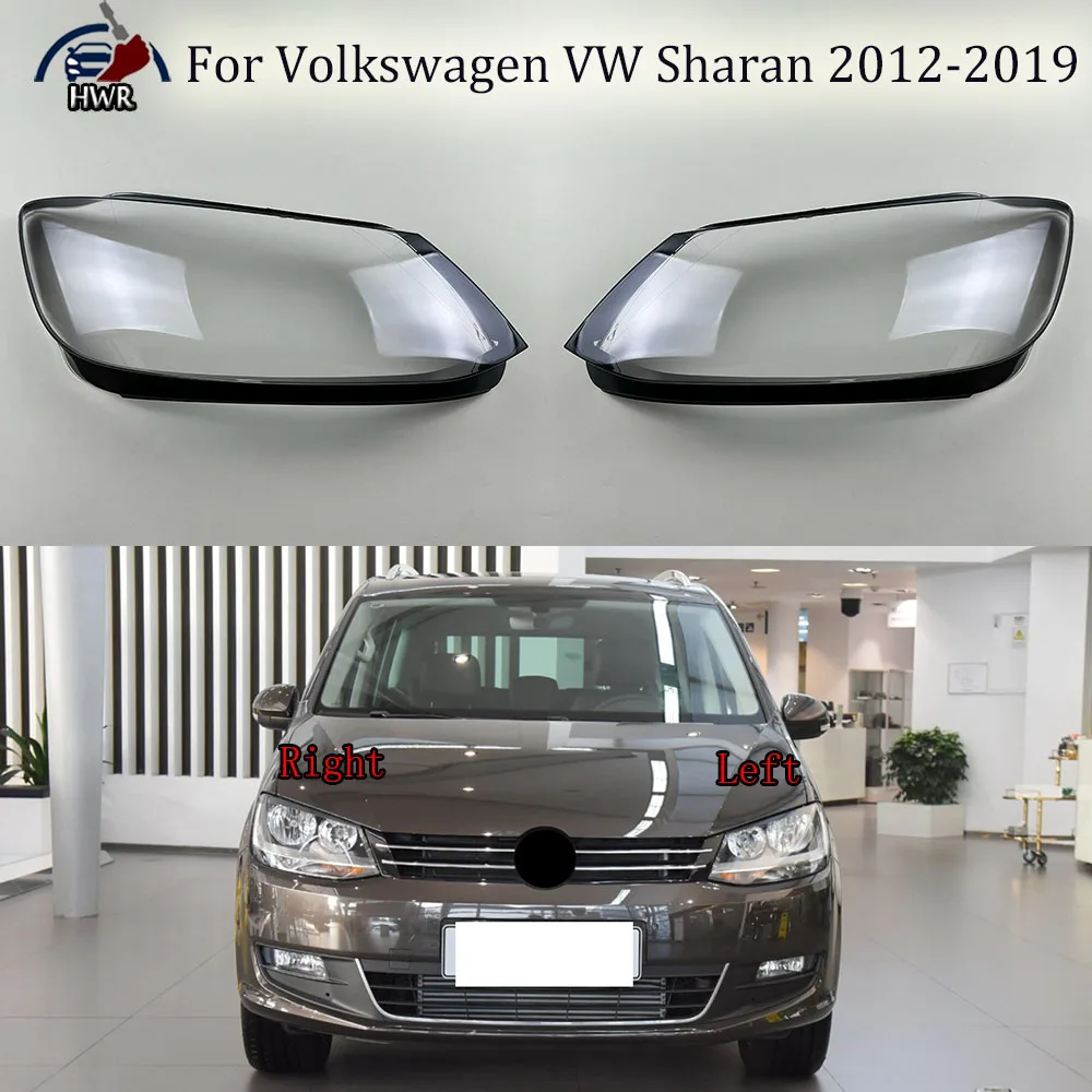 

Transparent Headlight Cover Lampshade Headlamp Lamp Shell Plexiglass Replace Original Lens For Volkswagen VW Sharan 2012-2019