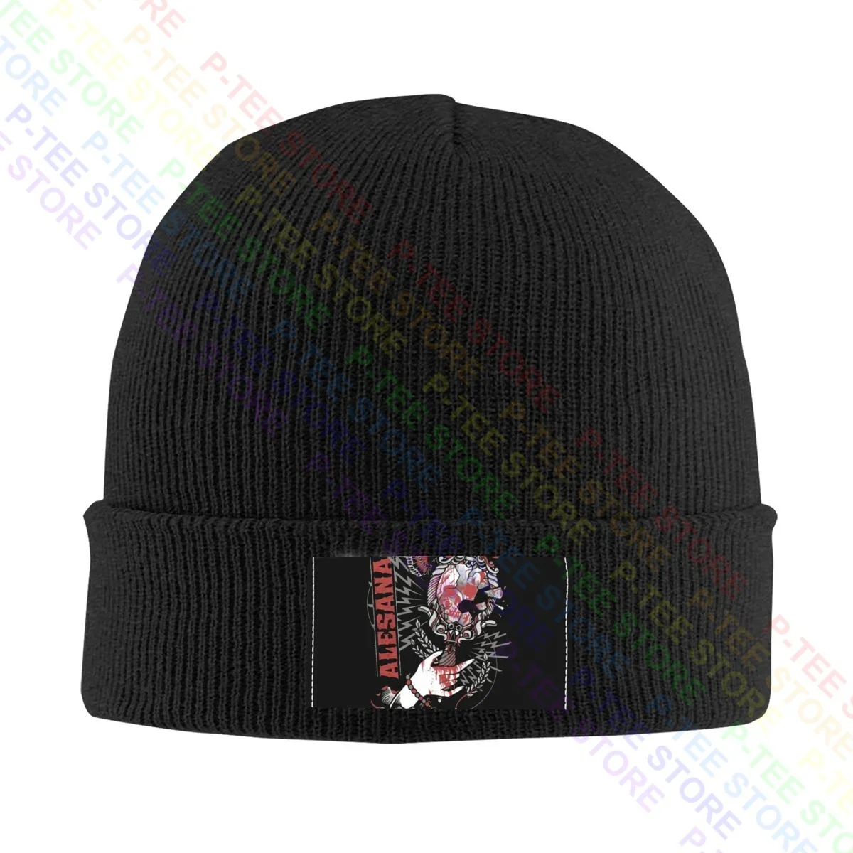 Alesana The Emptiness Broken Mirror Emo Post Hardcore Band Knitted Beanie Hat Beanies Cap Style Hot Selling